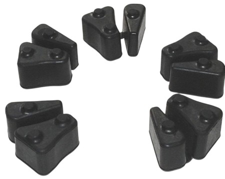 Obrazek 2 dla: TOURMAX KOMPLET GUM ZABIERAKA HONDA XL 1000V VARADERO '00'10, VTR 1000 '97'06 (MADE IN JAPAN)