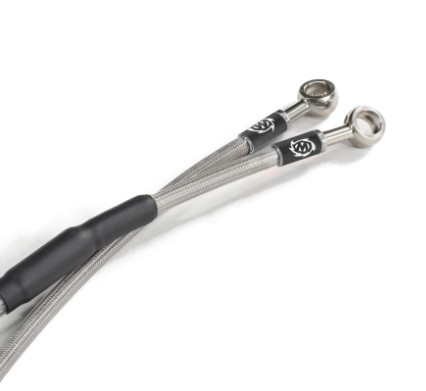 Obrazek 2 dla: MOTOMASTER PRZEWÓD HAMULCOWY PRZÓD W STALOWYM OPLOCIE KTM 85 SX 2025, HUSQVARNA TC85 2025, GASGAS MC85 2025