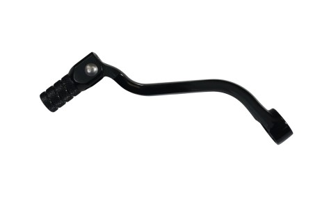 Obrazek dla: ACCEL NOWY TOWAR 25/10 DŹWIGNIA ZMIANY BIEGÓW KTM 4T SXF/EXCF 250/450/520/525/530, EXCF 350 '12'16 ALUMINIOWA KOLOR CZARNY, KOŃCÓWKA CZARNA (LCA4301)