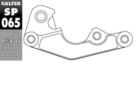 Obrazek dla: GALFER ADAPTER TARCZY HAMULCOWEJ 270MM BETA