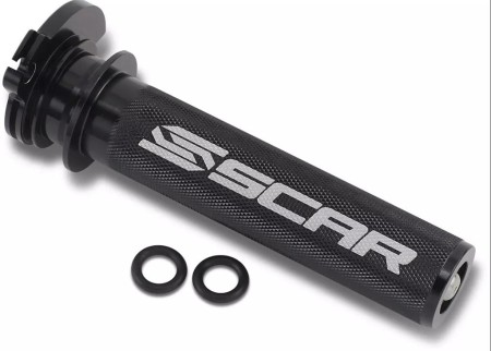 Obrazek dla: SCAR NOWY RACING ROLGAZ ALUMINIOWY Z ŁOŻYSKIEM SX 50 '12'20, SX 65 '02'20, HUSQVARNA TC 60/65 '17'20 KOLOR CZARNY