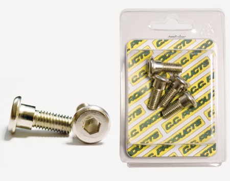 Obrazek dla: CC ŚRUBY TARCZY HAMULCOWEJ TYŁ HONDA CR/CRF (4SZT.) M8, PŁASKIEIMBUS , 10,9 HRC (108313) (CC PRODUCTS)