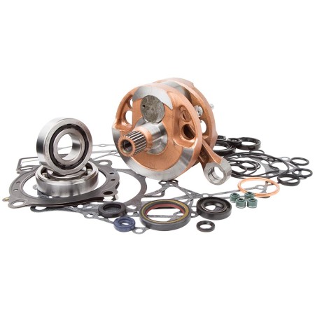 Obrazek dla: HOT RODS ZESTAW NAPRAWCZY DOŁU SILNIKA HONDA CRF 450R 0912 (WAŁ KORBOWY, ŁOŻYSKA, USZCZELNIACZE, USZCZELKI) (808284) (K072) (822352) (HR 4093)