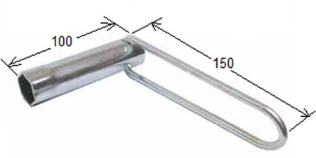 Obrazek dla: BUZZETTI KLUCZ DO ŚWIEC ZAPŁONOWYCH 21MM X 100MM