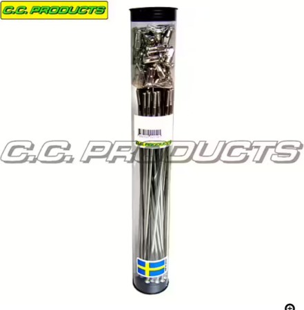 Obrazek dla: CC SZPRYCHY KPL. 18" TYŁ (DO FELG EXCEL 58654) APRILIA TUAREG 660 '22'25 (9G/30040) (500959) (CC PRODUCTS)