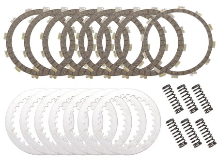 Obrazek dla: PSYCHIC 2025/10 TARCZE, PRZEKŁADKI I SPRĘŻYNY SPRZĘGŁOWE (KOMPLET) HONDA CRF 450 R / RWE / RX '21'24 (EBS3433)