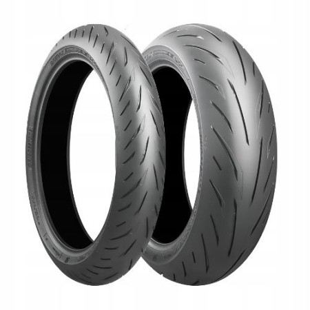 Obrazek 2 dla: BRIDGESTONE KOMPLET OPON (16611/24) 120/70ZR17 BATTLAX S22 (58W) TL PRZÓD DOT 2024 + (16612/24) 160/60ZR17 BATTLAX S22 (69W) TL TYŁ DOT 2024