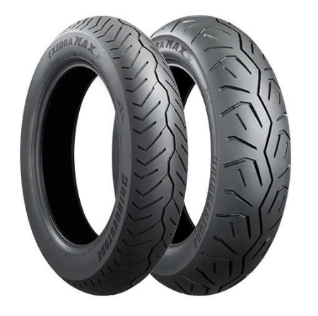 Obrazek 2 dla: BRIDGESTONE KOMPLET OPON (6130/24) 120/9017 EXEDRA MAX 64H TT PRZÓD DOT 2024 + (6088/24) 170/80B15 EXEDRA MAX 77H TL TYŁ DOT 2024