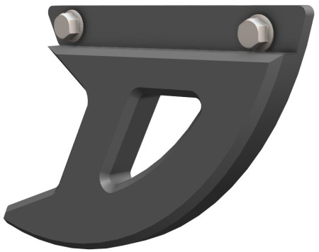 Obrazek dla: CROSSPRO NOWOŚĆ OSŁONA TARCZY HAMULCOWEJ TYŁ Z TWORZYWA DTC PASUJE DO: KAWASAKI KXF 250/450 '05'22 KOLOR CZARNY