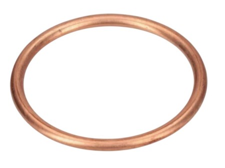Obrazek dla: ATHENA USZCZELKA KOLEKTORA WYDECHOWEGO (38 X 44 X 1,5MM) MIEDZIANA YAMAHA YZ 125 8693 (OEM: 3R31461300)