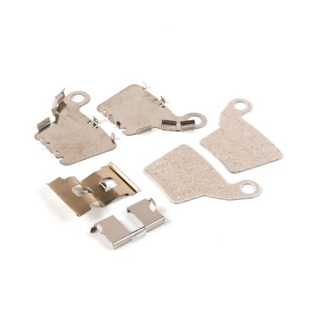 Obrazek dla: AWORKX SPRĘŻYNA / BLASZKA USTALAJĄCA PLUS PODKŁADKA TERMICZNA ZACISKU HAMULCOWEG TYŁ / TYLNEGO NISSIN  1 SZTUKA