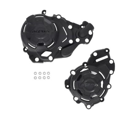 Obrazek 2 dla: ACERBIS OSŁONY SILNIKA (OSŁONA POKRYWY / DEKLA SPRZĘGŁA I ALTERNATORA) XPOWER CF MOTO 450 MT 2425 KOLOR CZARNY