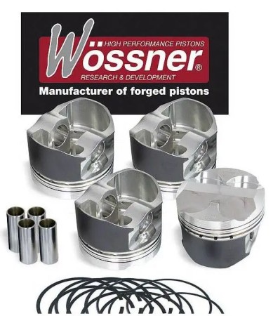 Obrazek dla: WOSSNER KOMPLET TŁOKÓW SUZUKI (4T) GSXR 1300 HAYABUSA '99'07 TURBO 9:1 TALL DECK ( 81,00 MM ) 4 szt. (NA ZAMÓWIENIE)