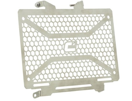 Obrazek dla: CROSSPRO NOWOŚĆ OSŁONA CHŁODNICY PRZEDNIA HONDA XL 750 TRANSALP '23 KOLOR SREBRNY (STAL NIERDZEWNA)