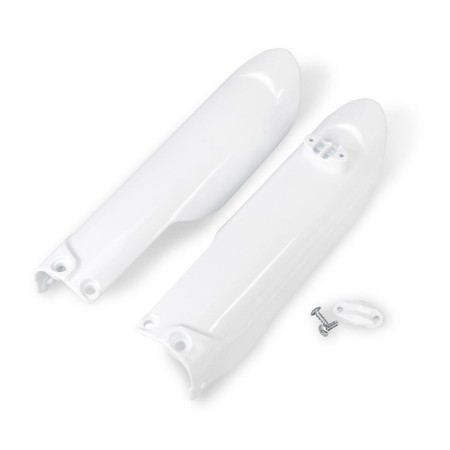 Obrazek dla: UFO OSŁONY TELESKOPÓW ( AMORTYZATORÓW ) PRZEDNICH KTM SX85 1826 HUSQVARNA TC85 1826, GAS GAS MC85 2126 KOLOR BIAŁY  ZASTĘPUJE GG07118042