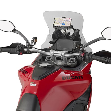 Obrazek dla: KAPPA 2026/03 POPRZECZKA DO ZAMONTOWANIA TOREB I MOCOWAŃ GPS / SMARTPHONE DUCATI MULTISTRADA V2/S '25,