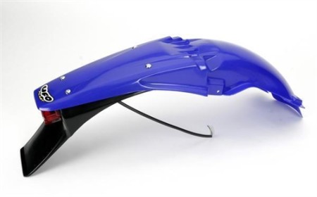 Obrazek dla: UFO BŁOTNIK TYŁ YAMAHA YZ 125 / 250 '96'01, YZF / WRF 250 '01'02, YZF 400 /426 '98'02, WRF 250 '01'02, WRF 400 '98'02, WRF 426 '00'02 Z LAMPKĄ KOLOR NIEBIESKI  ZASTĘPUJE YA03814T089