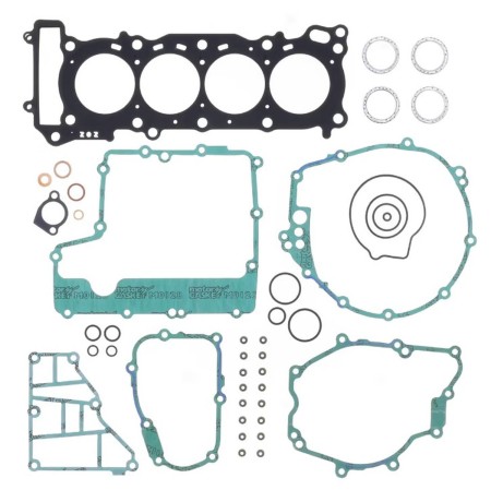 Obrazek dla: ATHENA KOMPLET USZCZELEK YAMAHA FZ6 R '11'17, XJ6 09'15, XJ 600 DIVERSION S '09'15 (BEZ USZCZELNIACZY OLEJOWYCH I USZCZELKI POKRYWY ZAWOROWEJ)