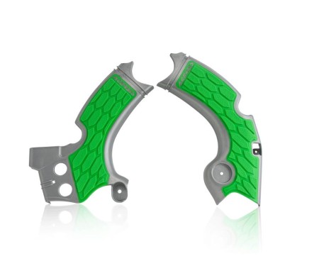 Obrazek dla: ACERBIS OSŁONY RAMY XGRIP KAWASAKI KX 250 F '15'20 ( KXF 250 ) KOLOR ZIELONY / SZARY