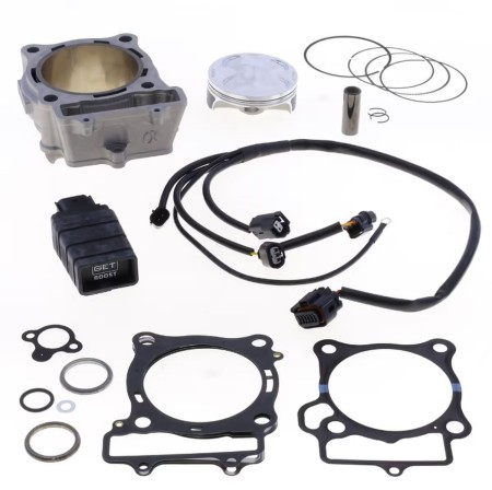 Obrazek dla: ATHENA CYLINDER KOMPLETNY Z MODUŁEM ZMIANY MAP ZAPŁONU HONDA CRF 250 R '25'26 BIG BORE 85MM (+6MM=288CCM) (CR 13.7:1)