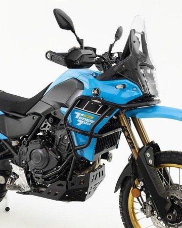 Obrazek dla: CROSSPRO GMOLE ALUMINIOWE OSŁONY SILNIKA I CHŁODNIC YAMAHA XTZ 690 TENERE 700 '25, RALLY EDITION '25 KOLOR CZARNY (PASUJĄ DO ORYGINALNEJ PŁYTY POD SILNIK)  drobne rysy