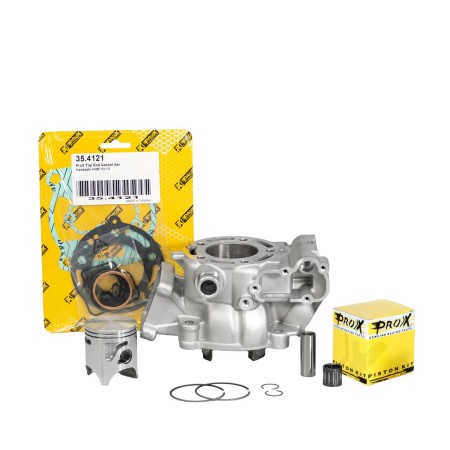 Obrazek 2 dla: PROMX CYLINDER KOMPLETNY ( CYLINDER + TŁOK VERTEX + USZCZELKI TOPEND PROX + ŁOŻYSKO ) KAWASAKI KX85 0613 STANDARD ( 48,50 MM ) NICASYL