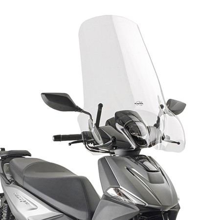 Obrazek dla: KAPPA 2026/09 SZYBA KYMCO AGILITY NX 125 '26, PRZEZROCZYSTA (58 X 67 CM)  POTRZEBNE MOCOWANIE A6131AK