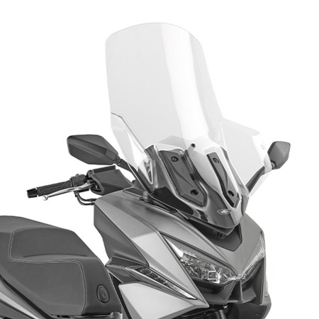 Obrazek dla: KAPPA 2026/09 SZYBA KYMCO XTOWN 250 ST '26, (81,5 X 58,5 CM) PRZEZROCZYSTA (23 CM WYŻSZA OD ORYGINALNEJ)