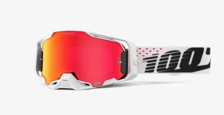 Obrazek dla: 100 PROCENT NOWOŚĆ GOGLE ARMEGA GOGGLE INVICTA  HIPER RED MIRROR LENS  SZYBKA CZERWONE LUSTRO