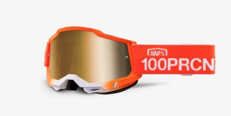 Obrazek dla: 100 PROCENT NOWOŚĆ GOGLE ACCURI 2 GOGGLE ANTWERP  TRUE GOLD MIRROR LENS  SZYBKA ZŁOTE LUSTRO