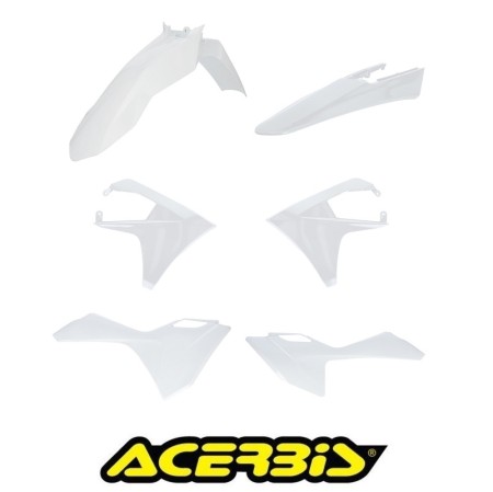 Obrazek dla: ACERBIS KOMPLET PLASTIKÓW GAS GAS EC 125/250/250 F 2425, EC300 2427, EC350 F 2427, EC450 F 2425, EC500 F 2426 KOLOR BIAŁY
